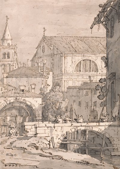 Venetian Fantasy by Giovanni Antonio Canal
